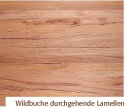 Wildbuche durchgehende Lamellen